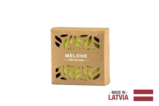 GREENUM Твердый шампунь MELONE, 60 г